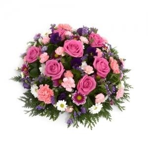 Pink Funeral Posy