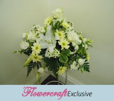 White and Cream Posy.