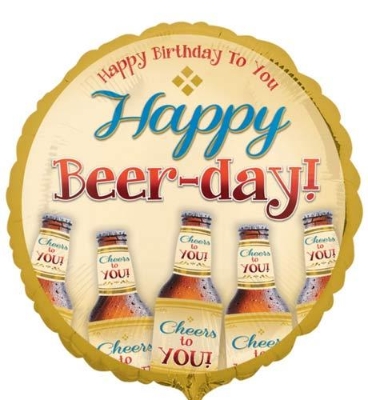 Happy Beer Day Balloon
