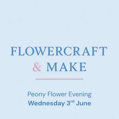 Flowercraft and Make   Peony Flower Evening