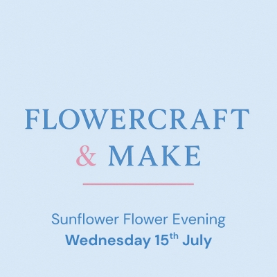 Flowercraft and Make   Sunflower Flower Evening