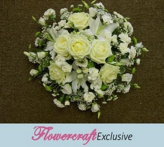 White Rose and Lilly Posy