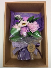 Boxed Soap Flowers