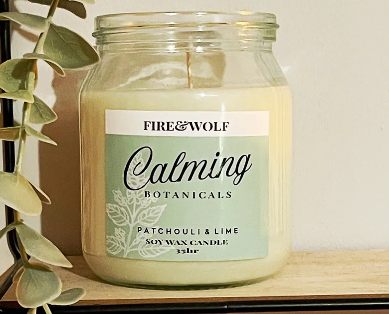 Calming Candle buy online or call 01902 712 626