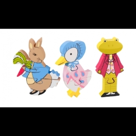 Orange Tree Toys Peter Rabbit Mini-Puzzle-Set – Für Kleinkinder Ab 12 Monaten